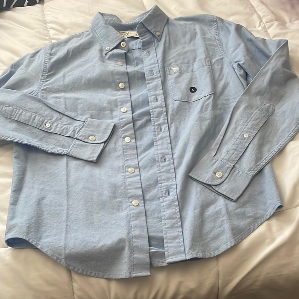 Light Blue Button-Up Shirt
